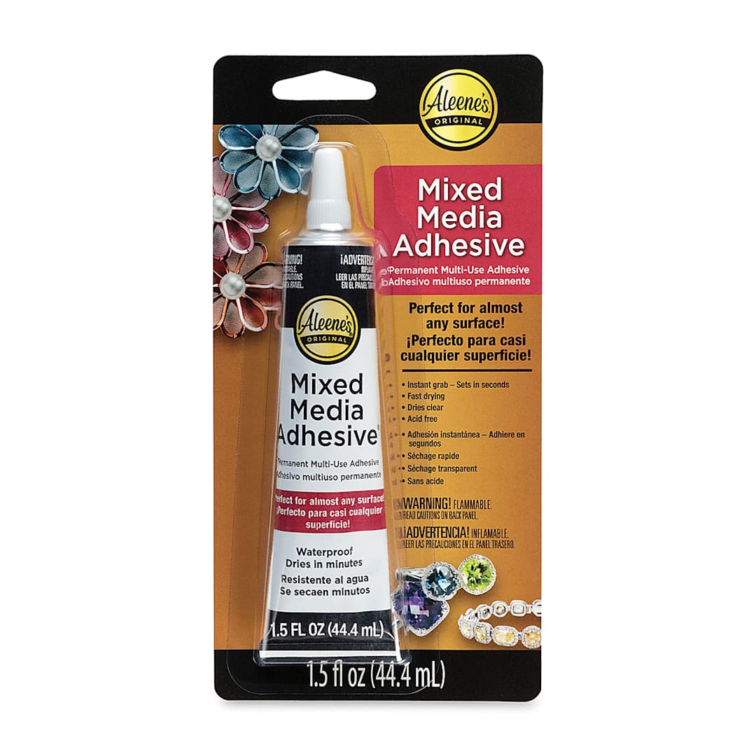 Open in modal - Aleene's Mixed Media Adhesive - Front of blister package