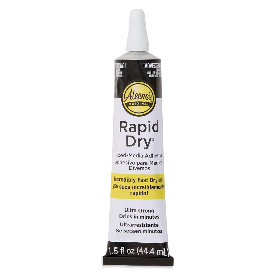 Open in modal - Aleene's Rapid Dry Mixed Media Adhesive - 1.5 oz, front of the tube