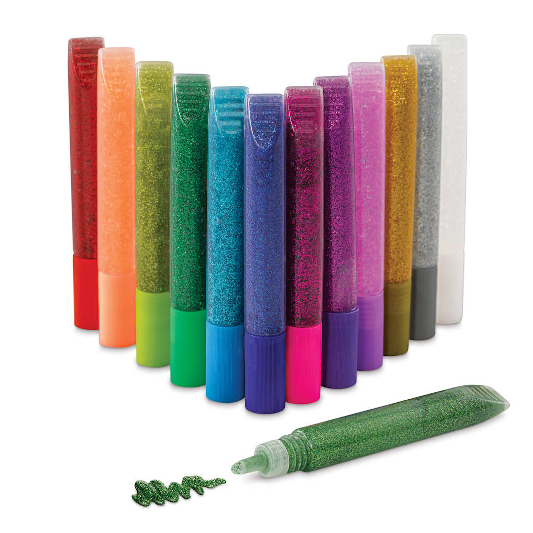 Open in modal - Glitter Glue, Set of 12 (Standing)