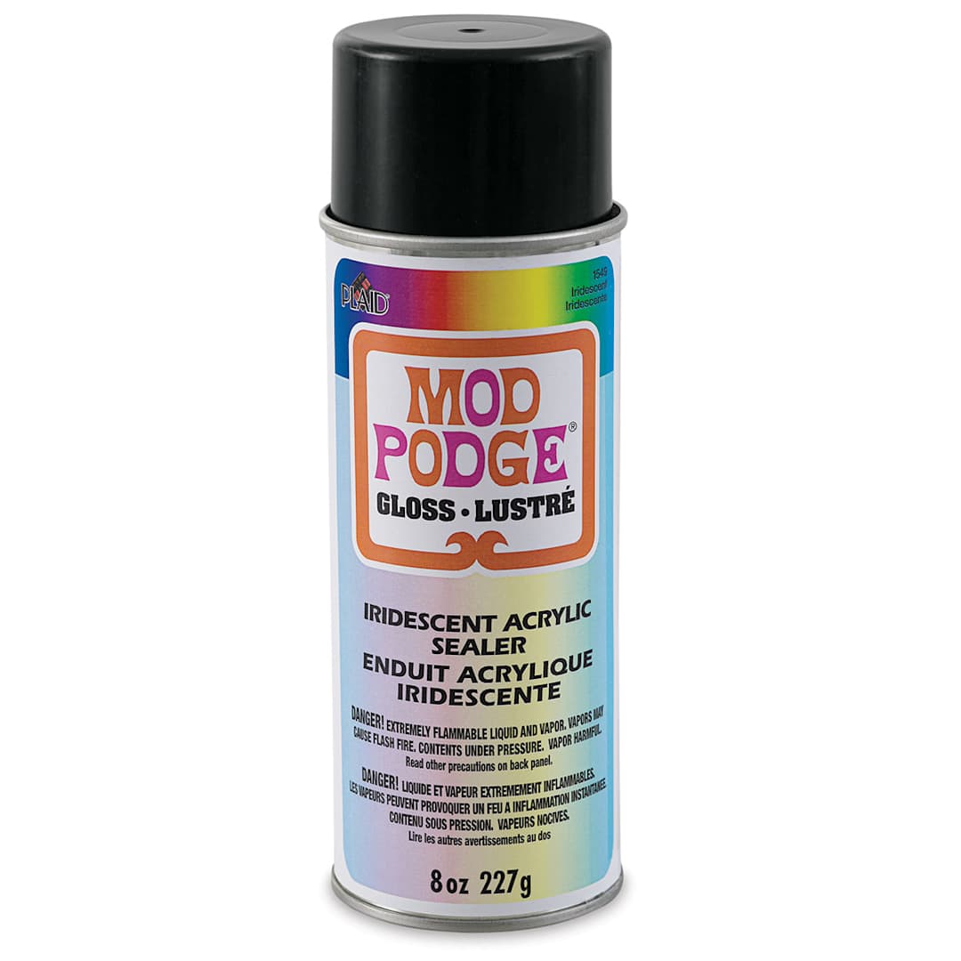 Open in modal - Mod Podge Iridescent Acrylic Sealer - Iridescent, Gloss, 8 oz