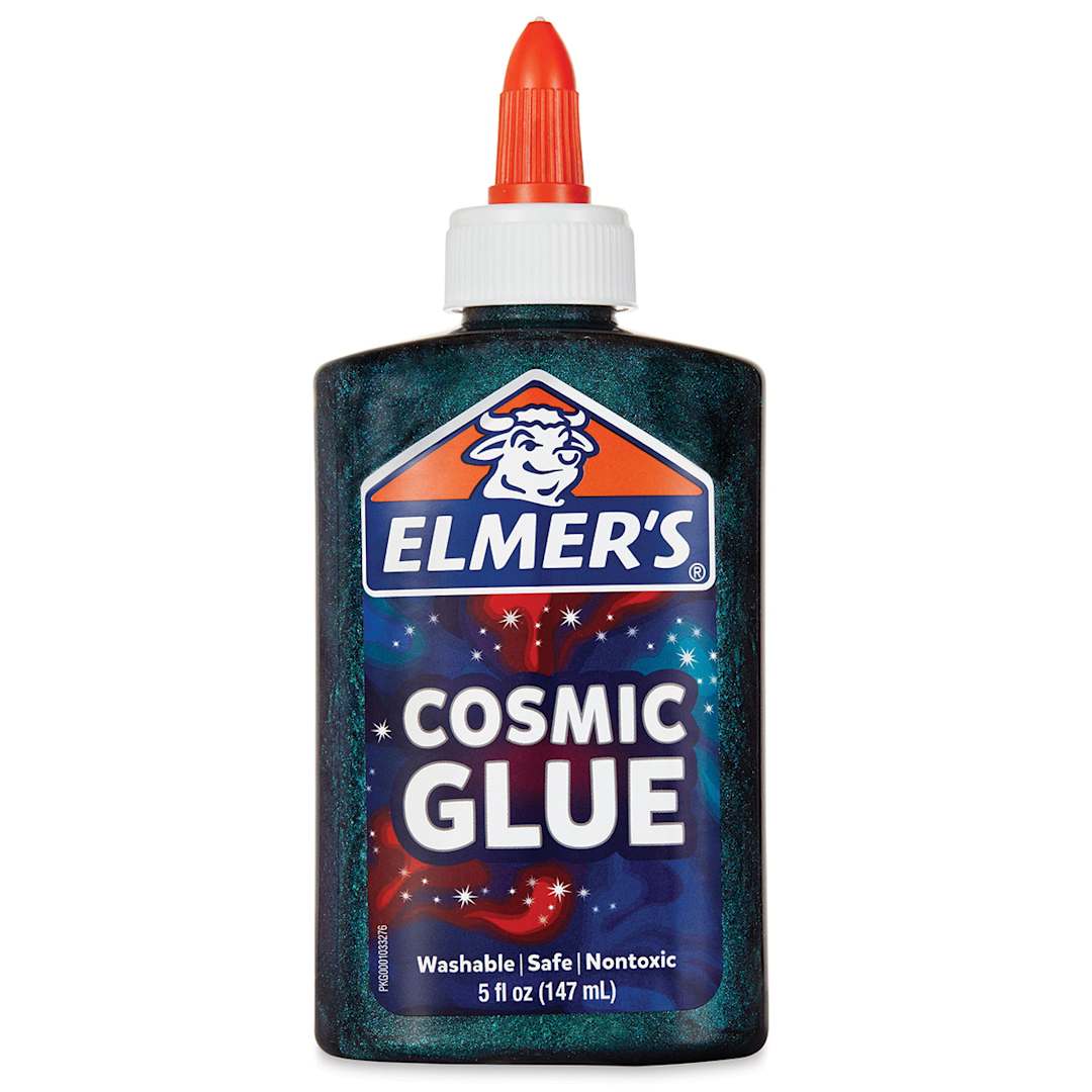 Open in modal - Elmer’s Cosmic Glue, Teal/Purple, 5 oz (147 ml), Front