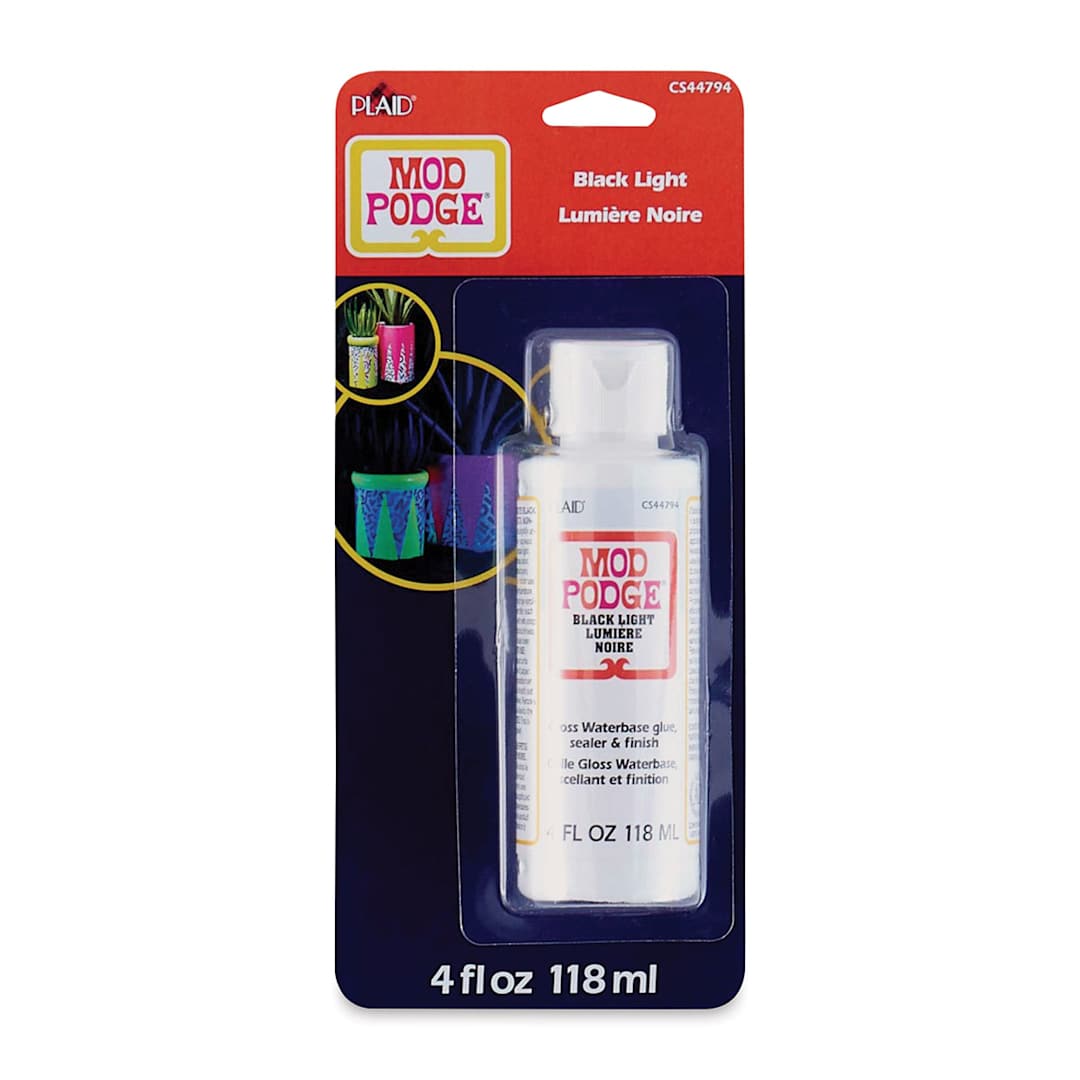 Open in modal - Mod Podge Black Light Decoupage Glue - 4 oz