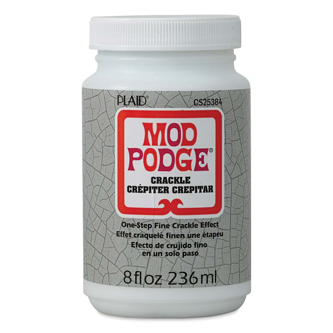 Open in modal - Mod Podge One-Step Crackle Effect - 8 oz, Jar (Front)