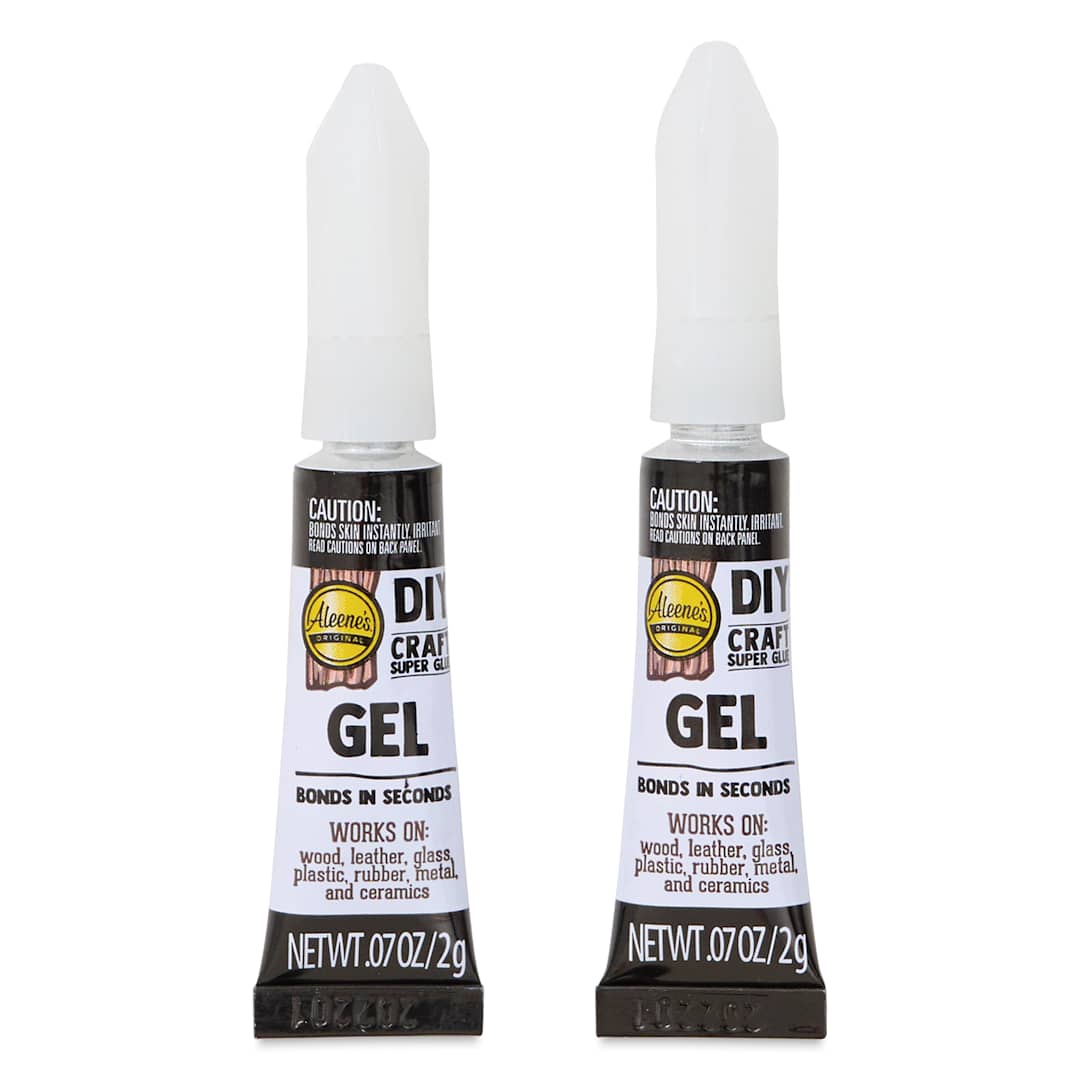 Open in modal - Aleene's DIY Craft Super Glue Gel - Pkg of 2, outside of the packaging