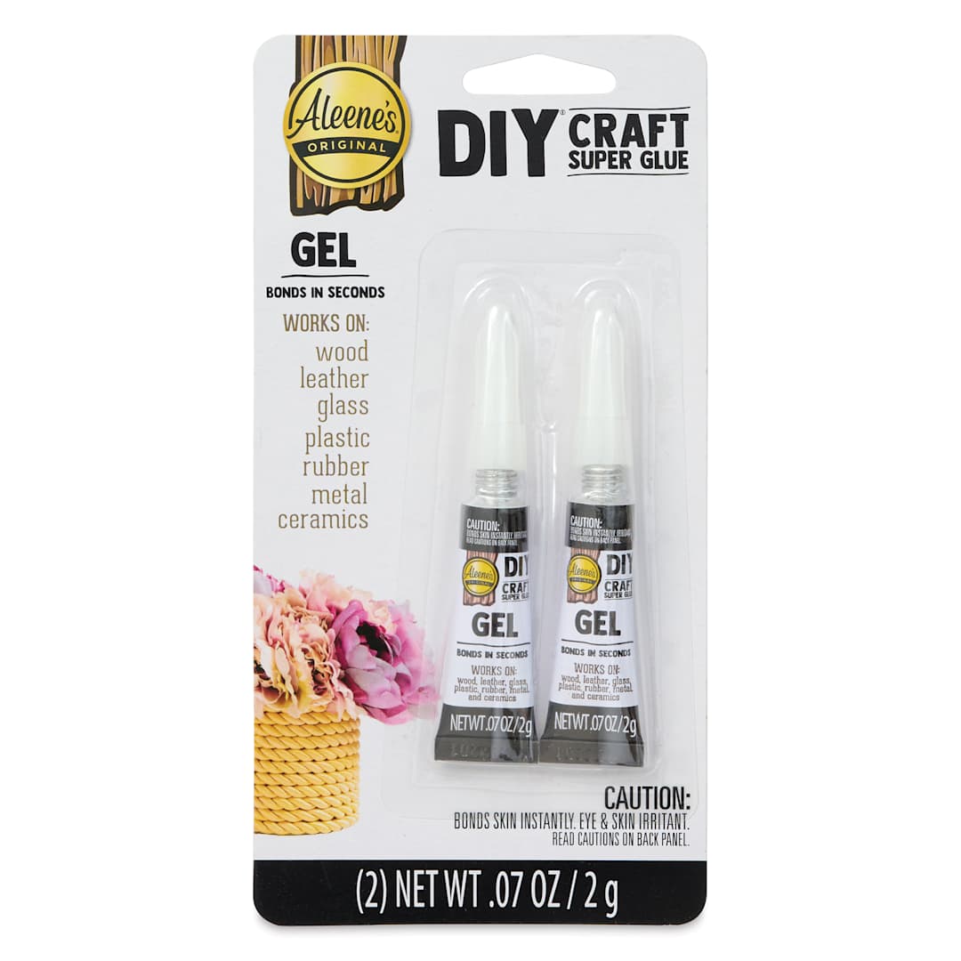 Open in modal - Aleene's DIY Craft Super Glue Gel - Pkg of 2, front of the packaging