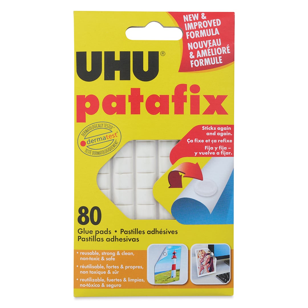 Open in modal - UHU Patafix Removable Adhesive Putty, front of the packaging