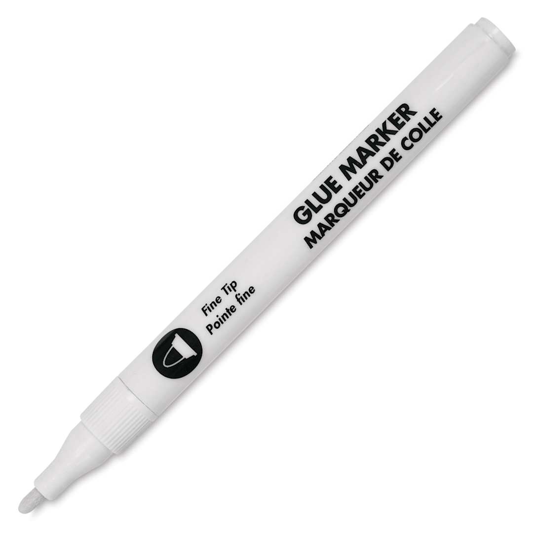 Open in modal - Craft Medley Glue Marker - Fine Tip, 0.1 oz with cap off