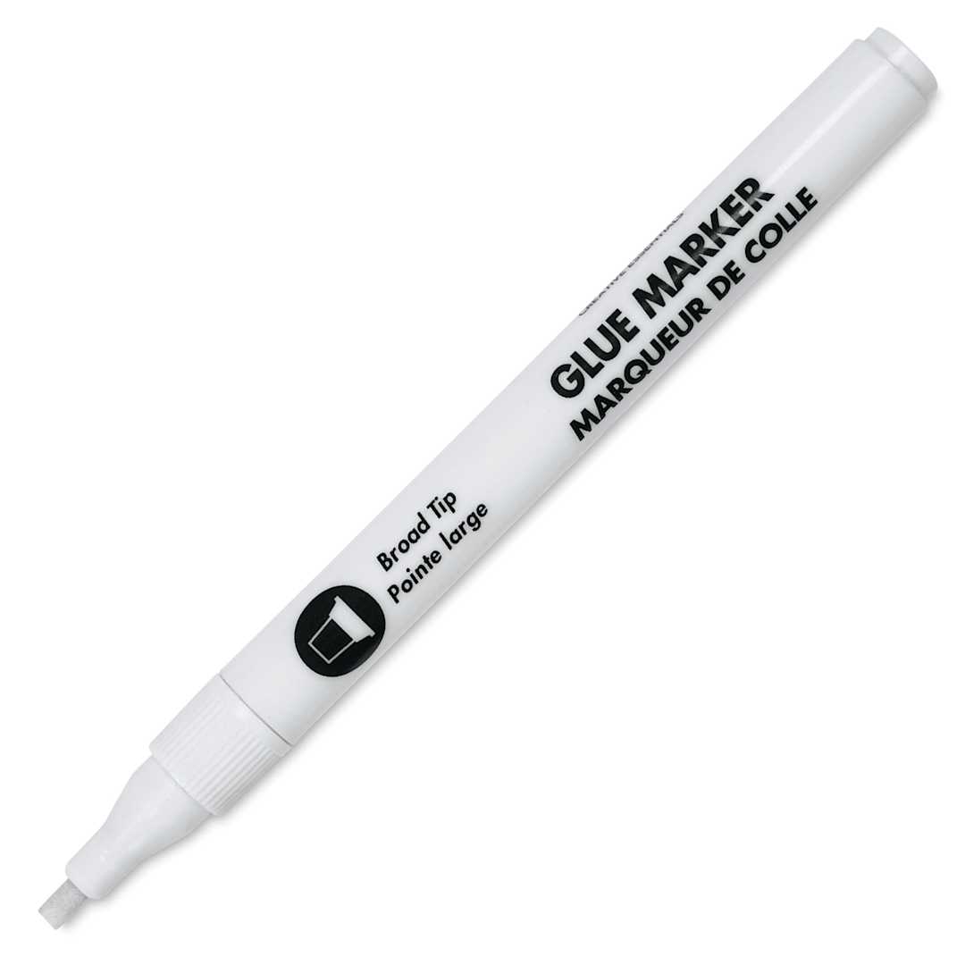 Open in modal - Craft Medley Glue Marker - Broad Tip, 0.1 oz with cap off