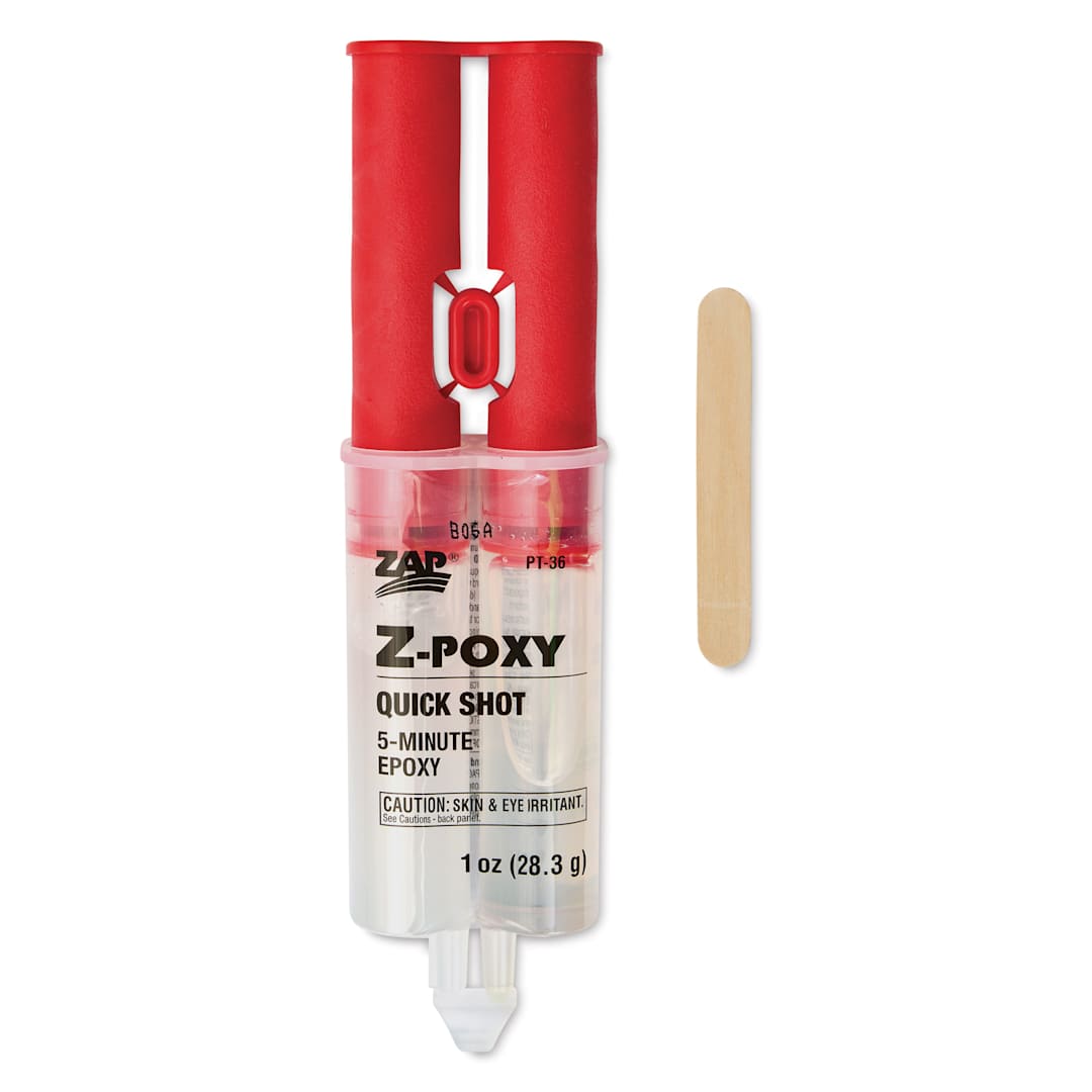 Open in modal - Zap Z-Poxy Quick Shot Epoxy - 1 oz