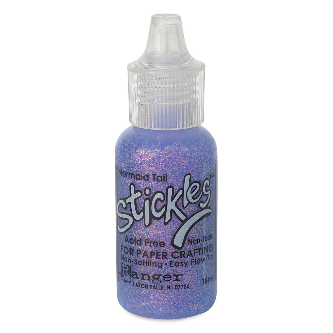 Open in modal - Ranger Stickles Glitter Glue - Mermaid Tail, 1/2 oz - front