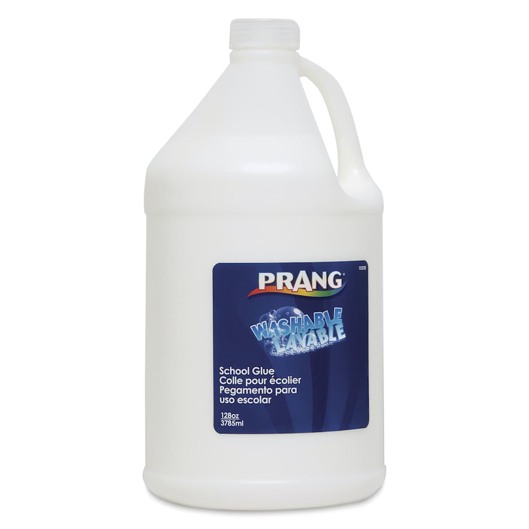 Open in modal - Prang Washable Liquid White School Glue - 1 Gallon Jug