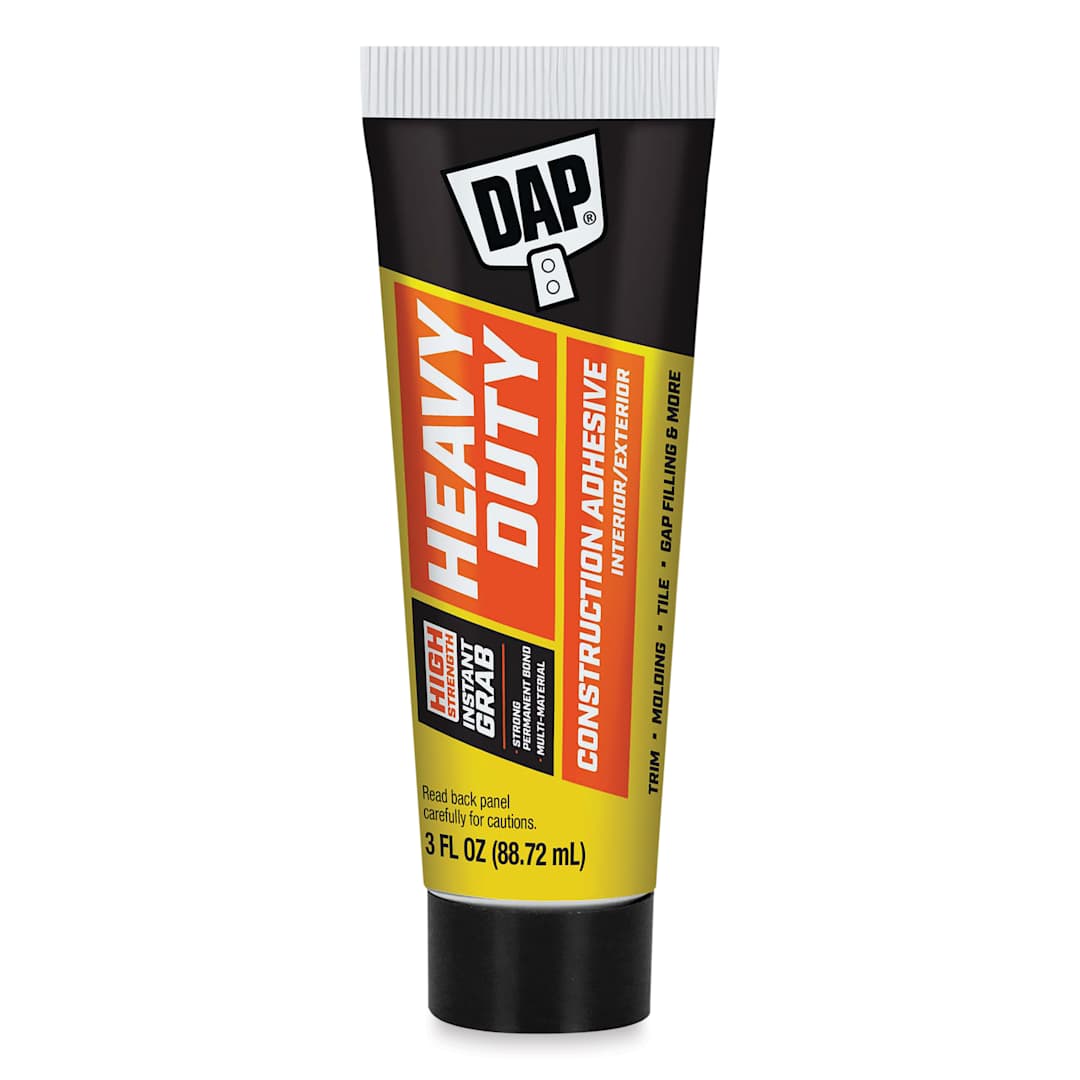 Open in modal - DAP Heavy Duty Instant Grab Adhesive - 3 oz Tube