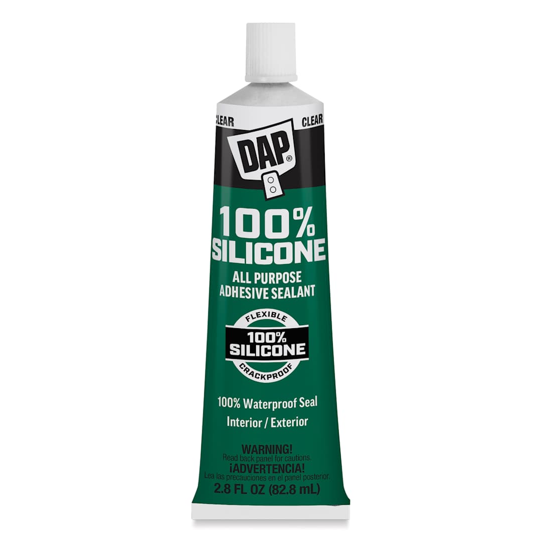 Open in modal - DAP All Purpose Adhesive Silicone Sealant - 2.8 oz Tube