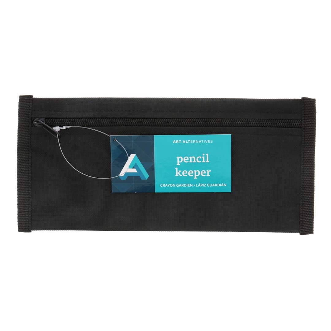 Open in modal - Pencil Keeper Black Nylon 4.5" X 10"