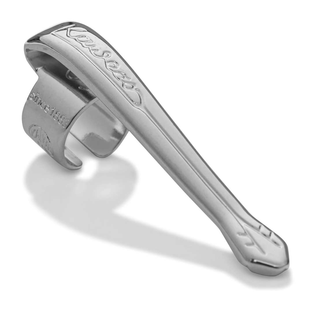 Open in modal - Kaweco Liliput Ballpoint Pen Clip - Chrome, top of the clip