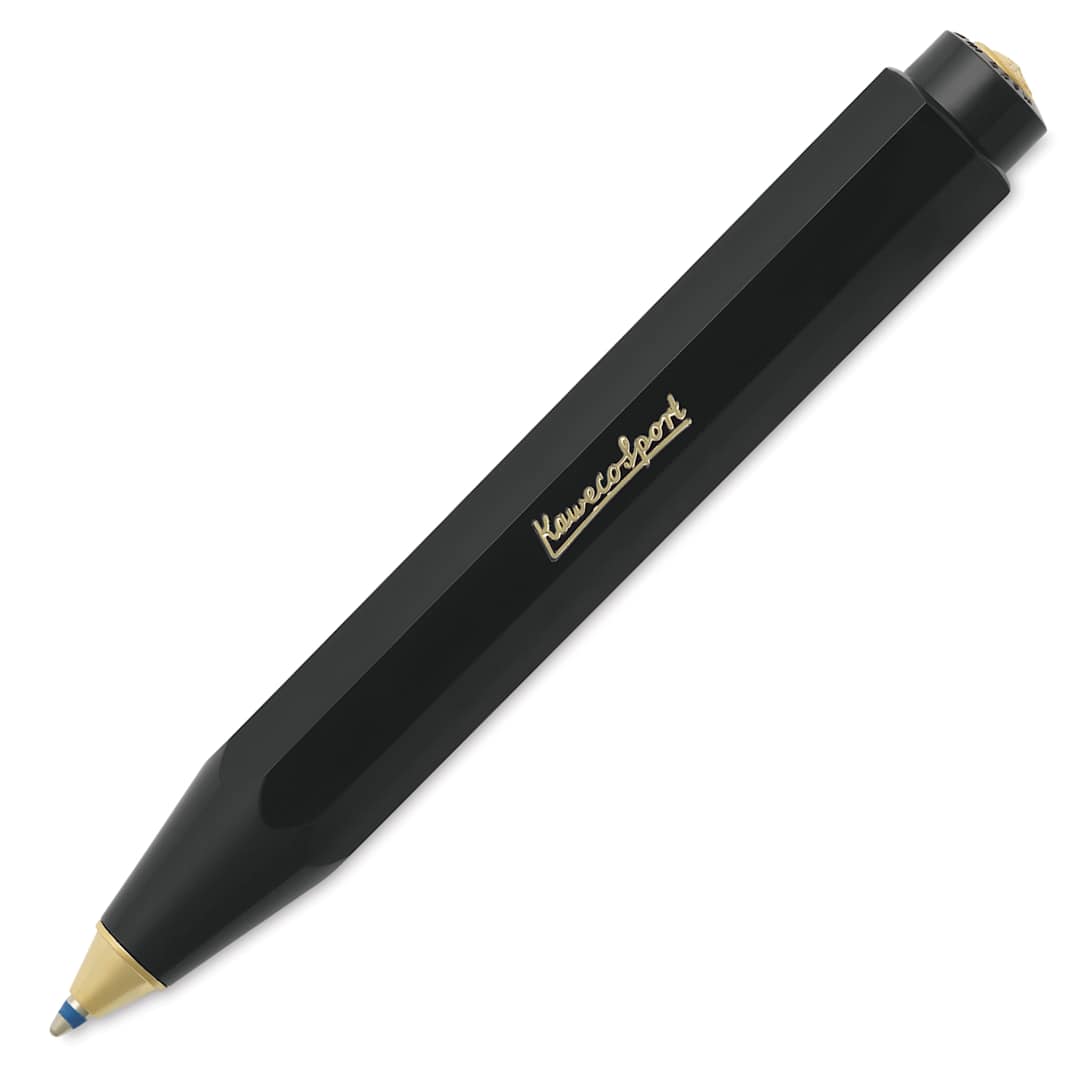 Open in modal - Kaweco Classic Sport Ballpoint Pen - Black, Blue Ink