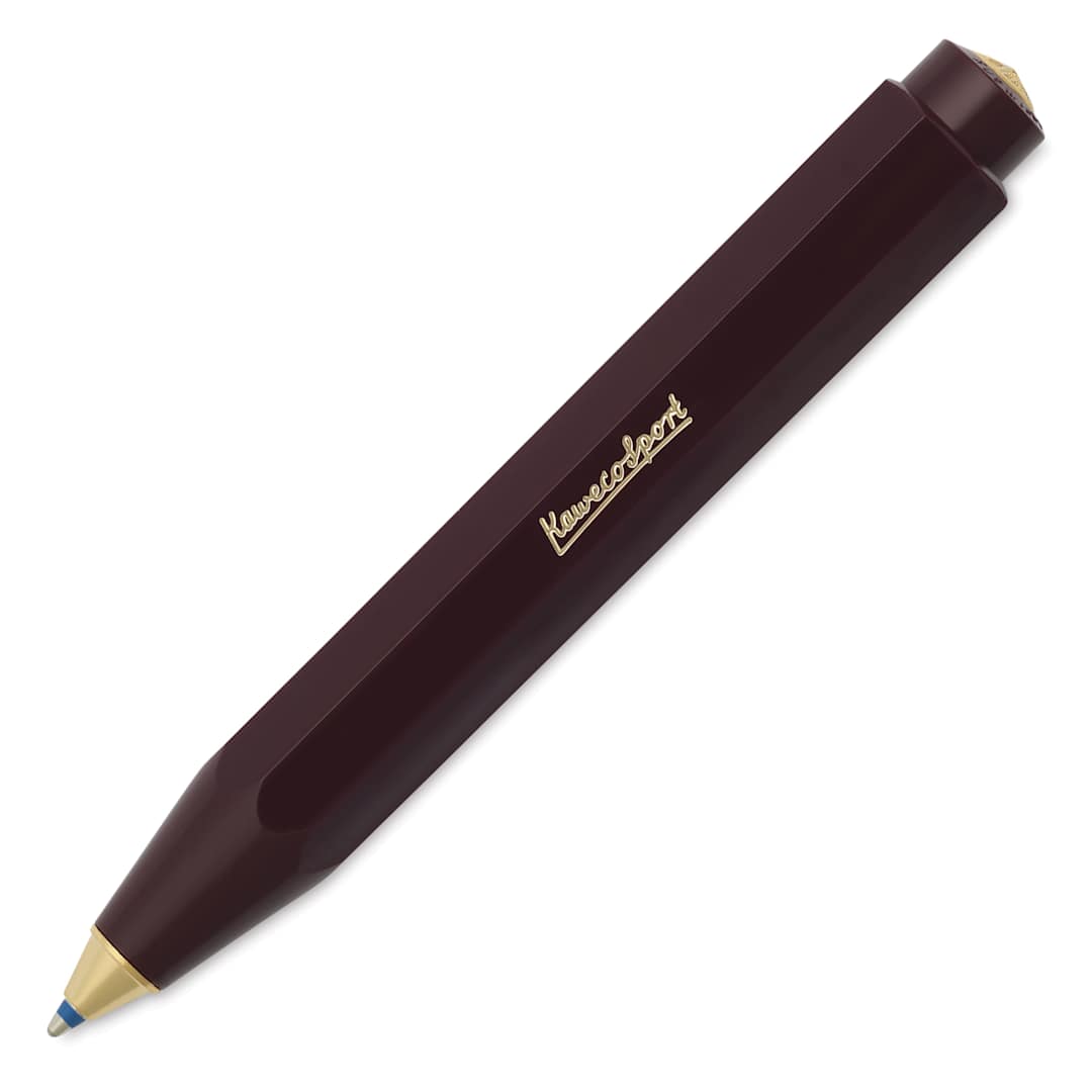 Open in modal - Kaweco Classic Sport Ballpoint Pen - Bordeaux, Blue Ink
