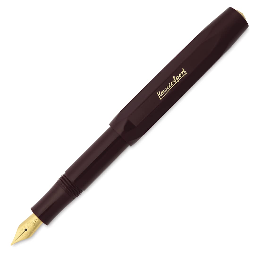 Open in modal - Kaweco Classic Sport Fountain Pen - Bordeaux, Extra-Fine