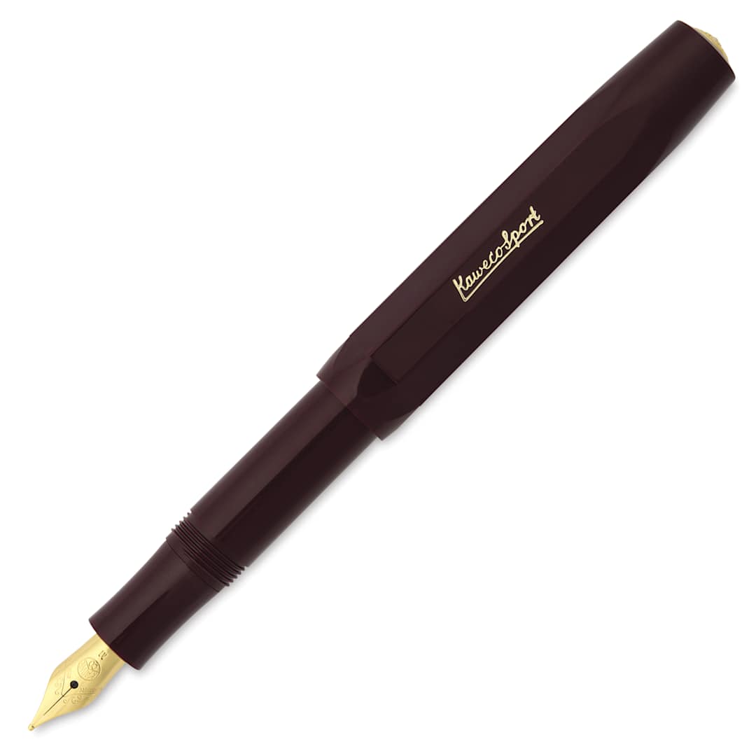 Open in modal - Kaweco Classic Sport Fountain Pen - Bordeaux, Medium