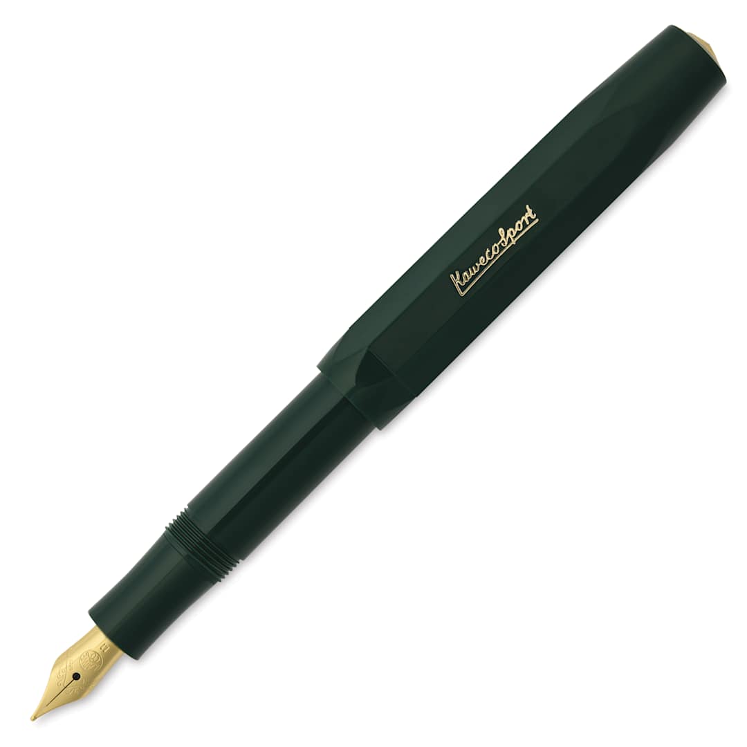 Open in modal - Kaweco Classic Sport Fountain Pen - Green, Medium