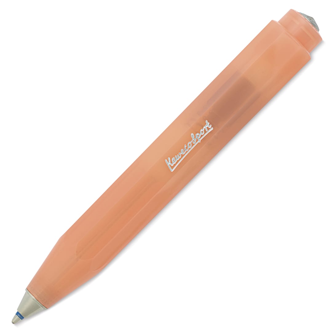 Open in modal - Kaweco Frosted Sport Ballpoint Pen - Soft Mandarin