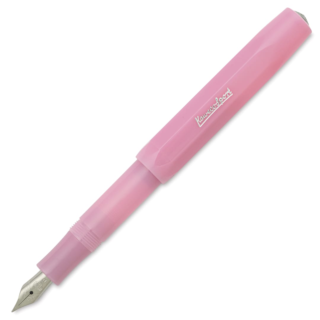 Open in modal - Kaweco Frosted Sport Fountain Pen - Blush Pitaya, Extra-Fine