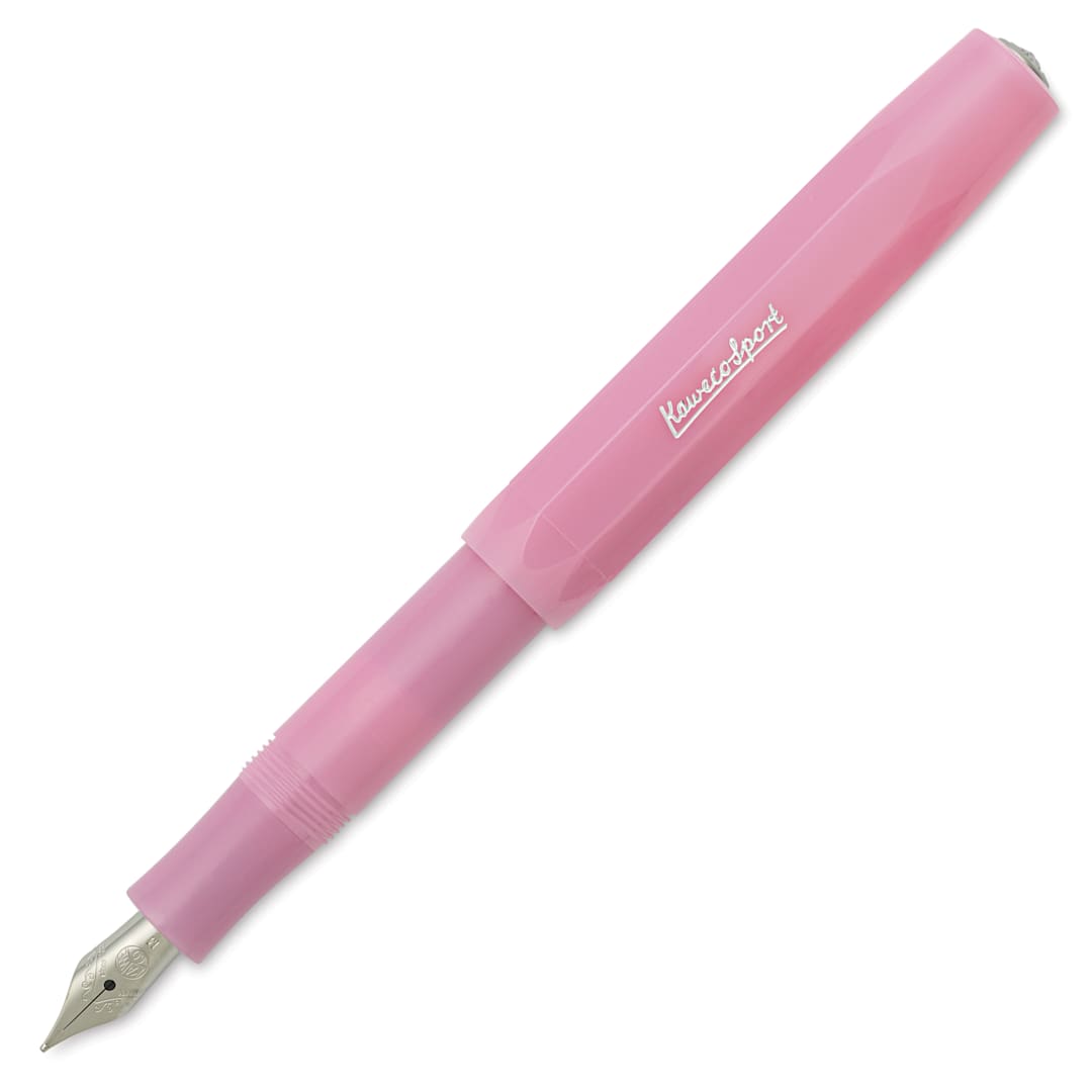 Open in modal - Kaweco Frosted Sport Fountain Pen - Blush Pitaya, Medium