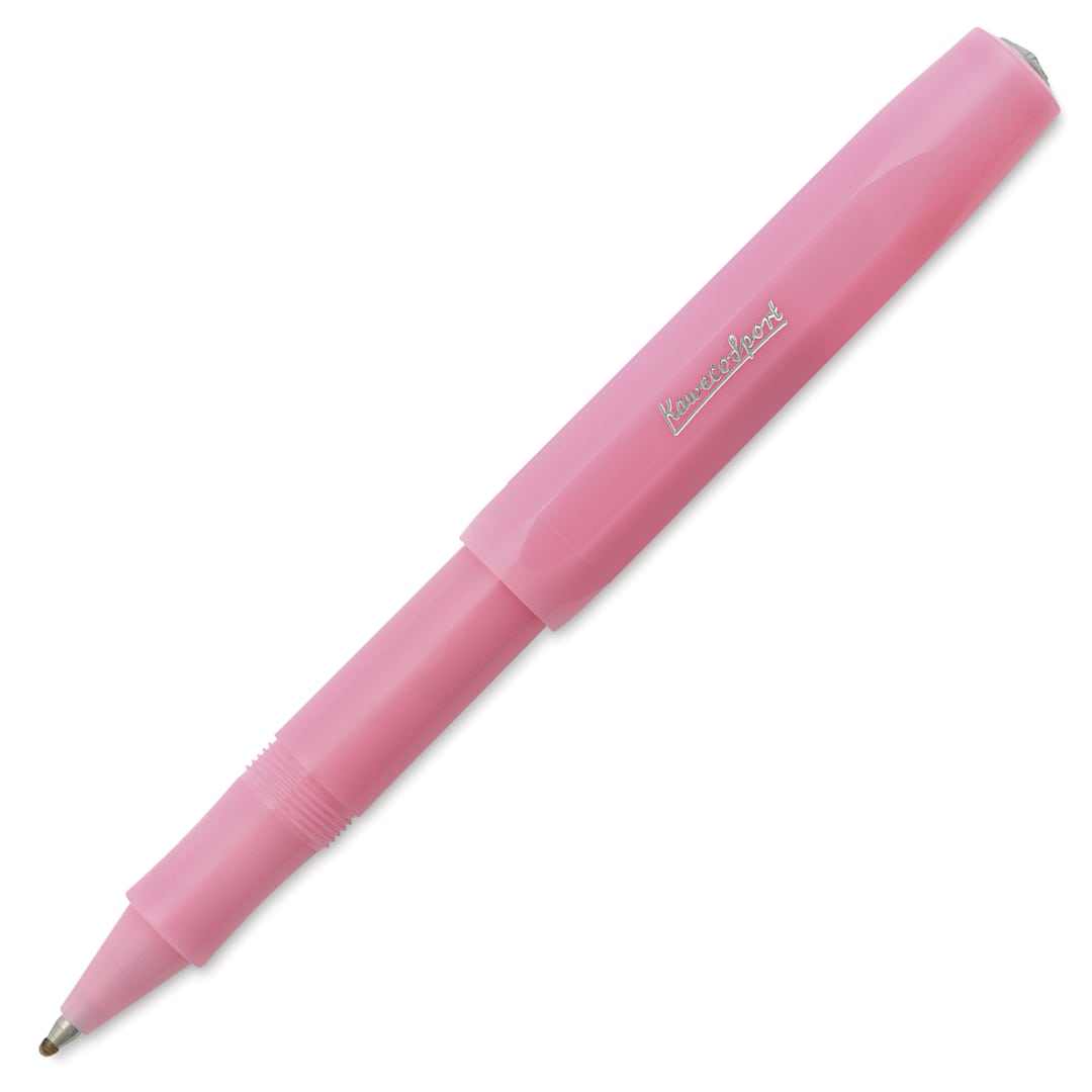 Open in modal - Kaweco Frosted Sport Rollall Pen - Blush Pitaya
