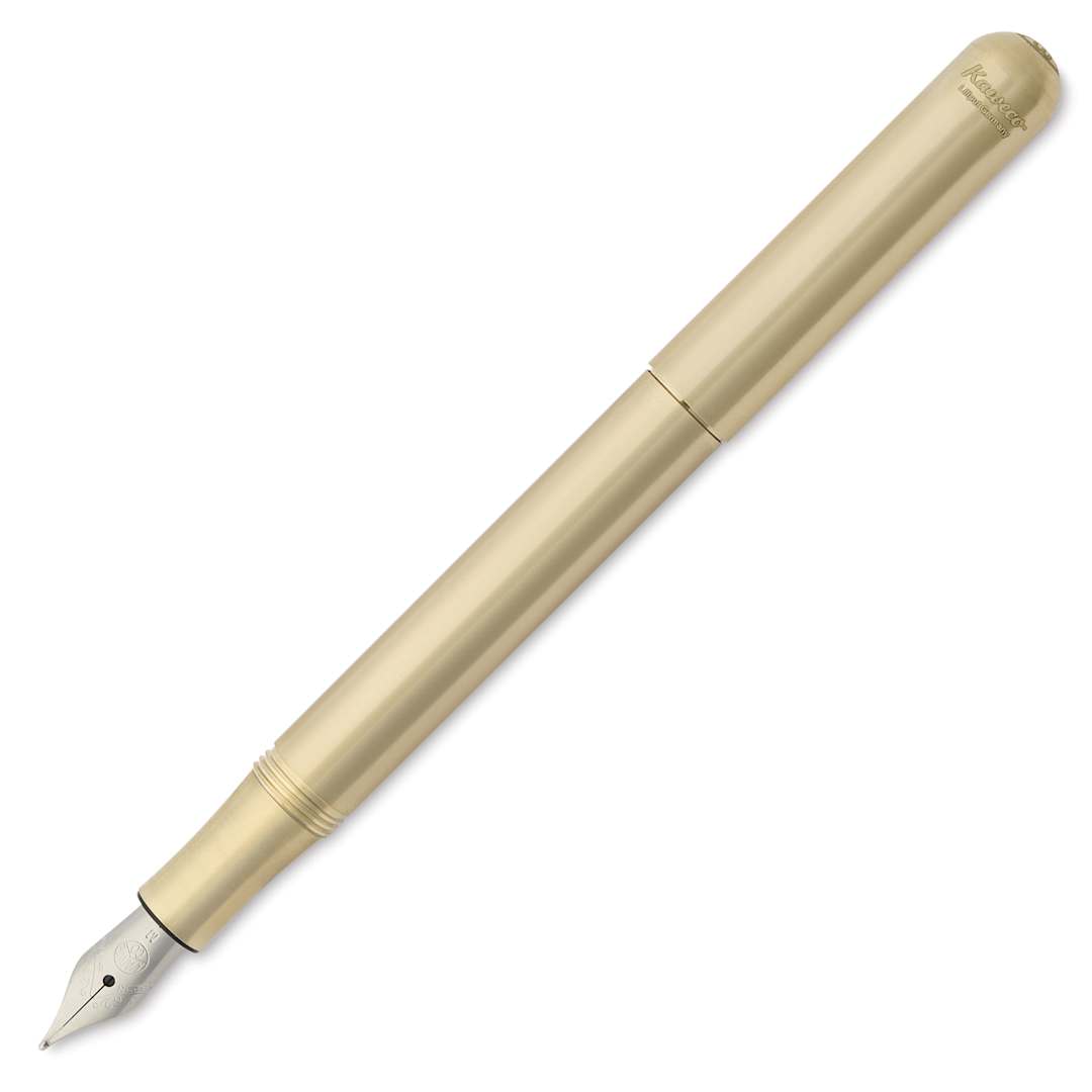 Open in modal - Kaweco Liliput Fountain Pen - Brass, Medium
