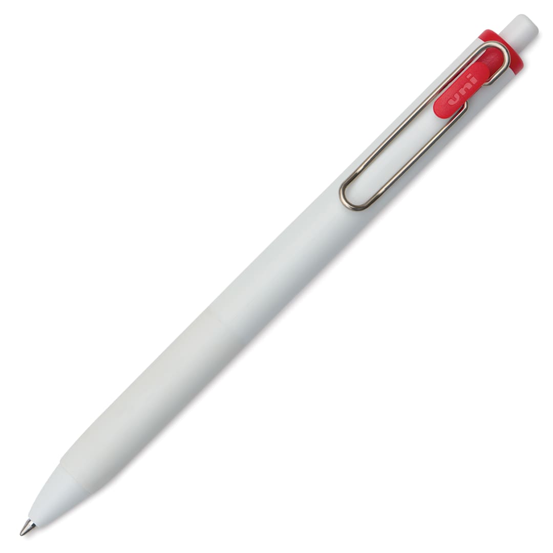 Open in modal - Uni-Ball One Retractable Gel Pen - Red, 0.7 mm