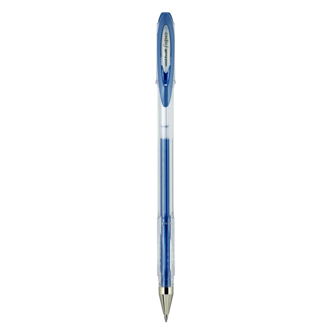 Open in modal - Signo Stick Gel Pen Metallic Blue