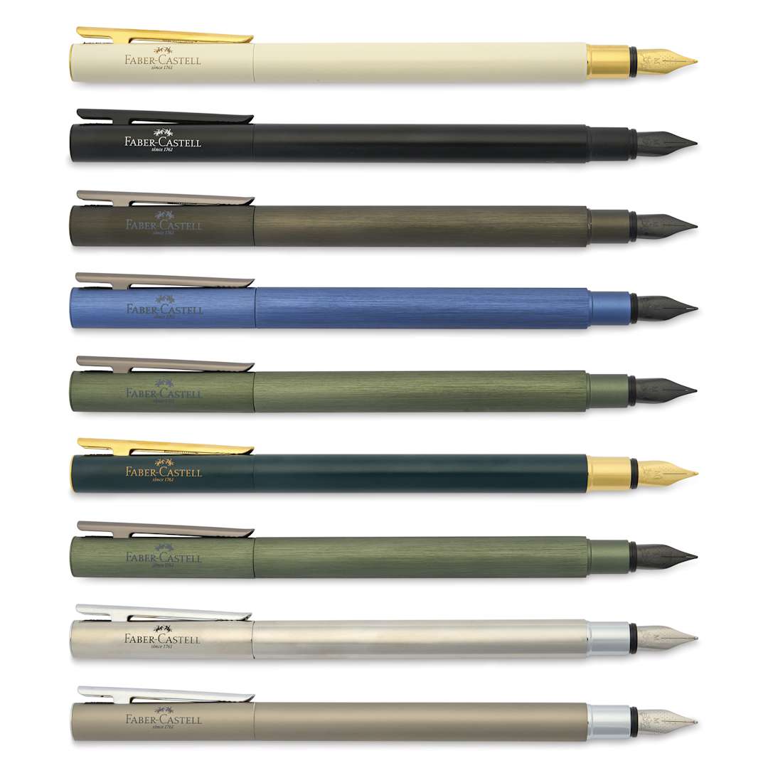 Open in modal - Faber-Castell Neo Slim Fountain Pens (image shows a different size nib)