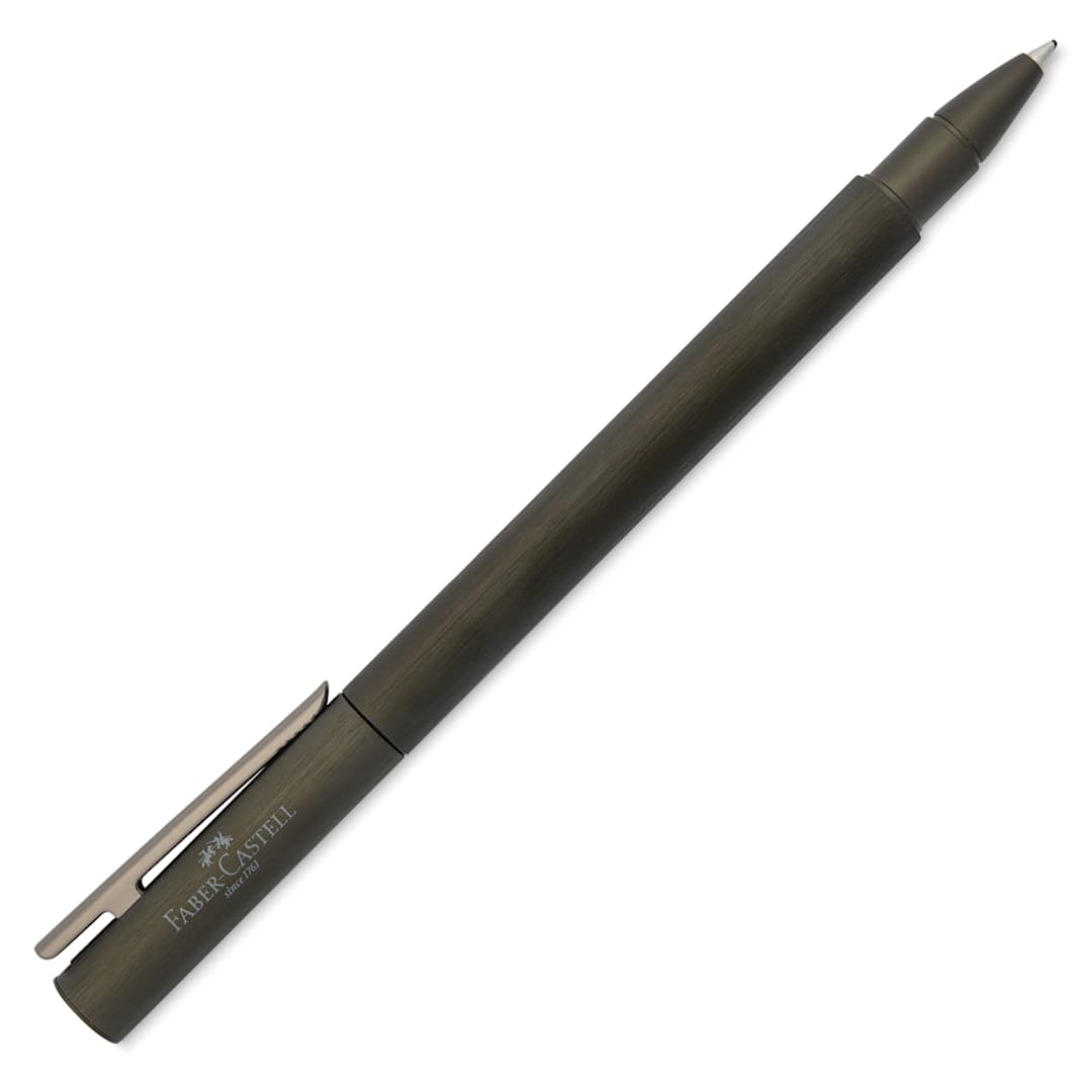 Open in modal - Faber-Castell Neo Slim Rollerball Pen - Gunmetal