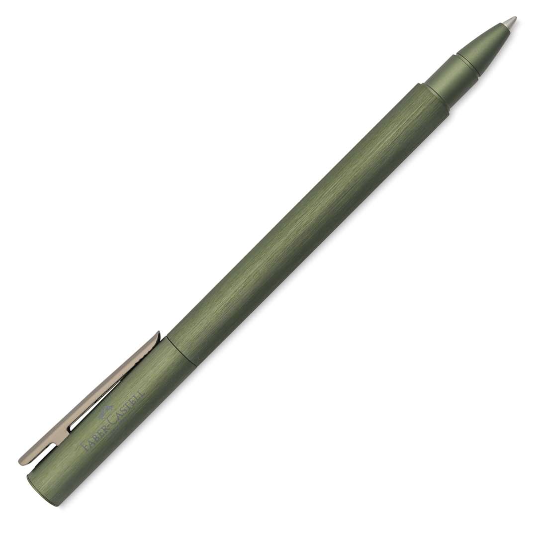 Open in modal - Faber-Castell Neo Slim Rollerball Pen - Olive Green