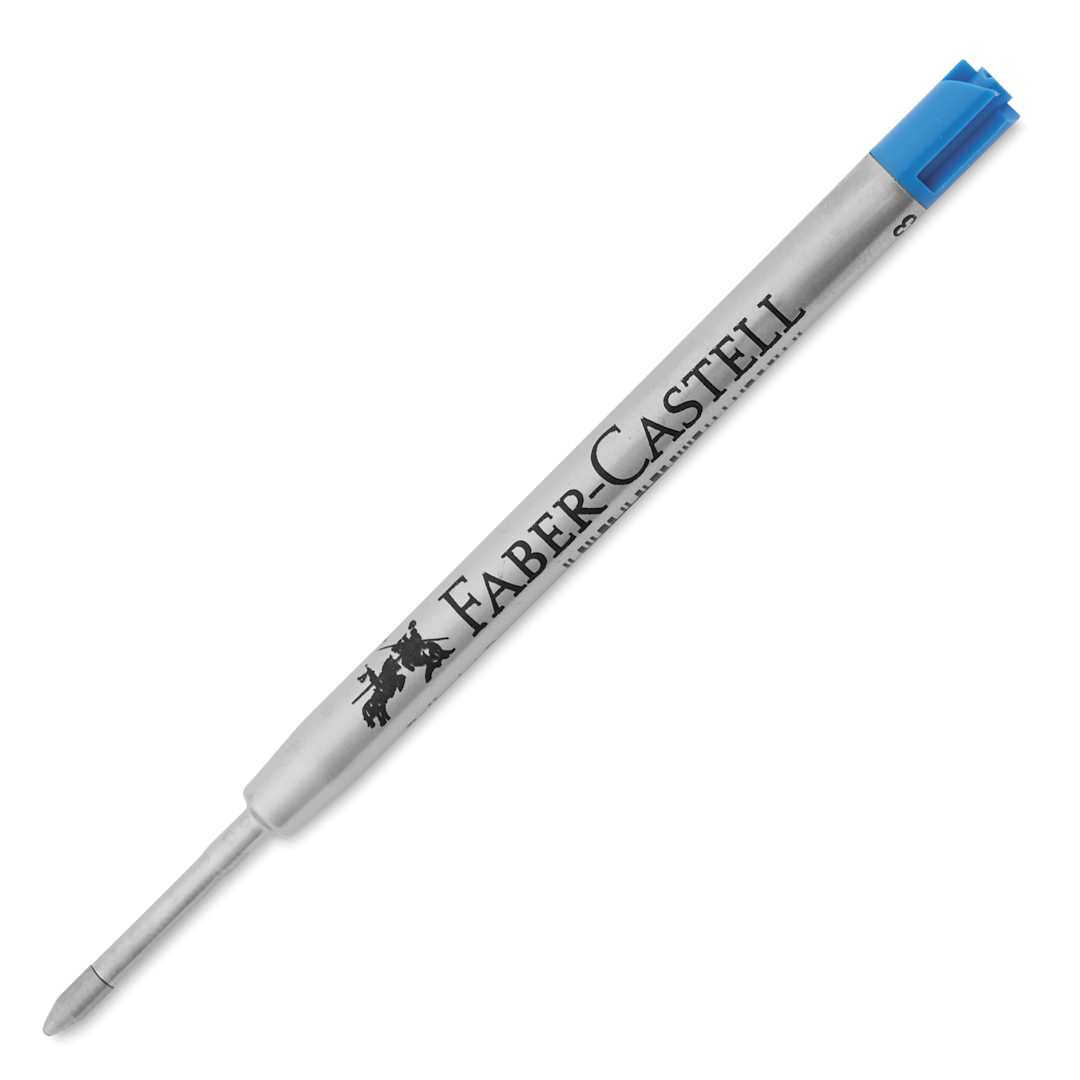 Open in modal - Faber-Castell Ballpoint Pen Refill - Blue, Extra Broad Tip