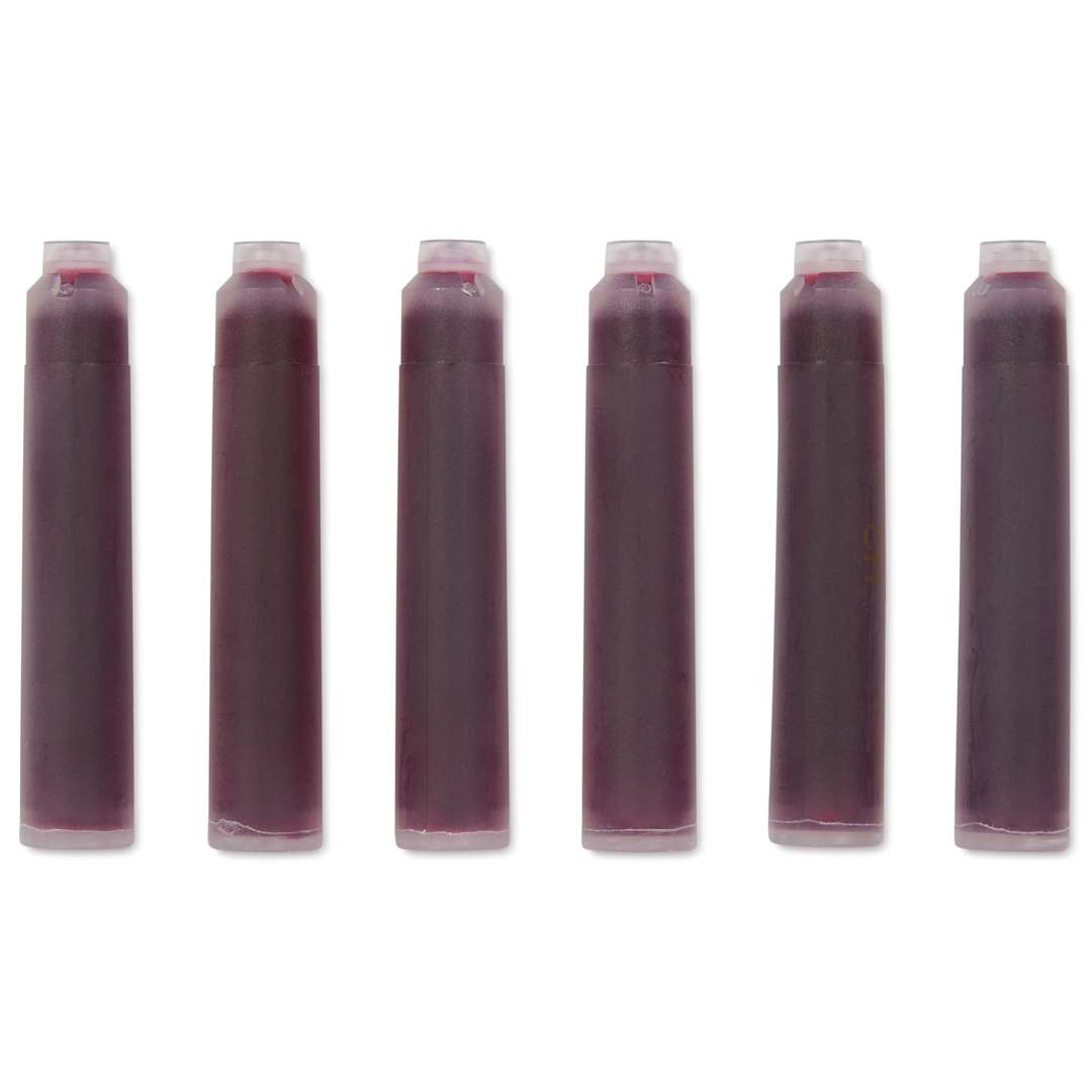 Open in modal - Graf von Faber-Castell Fountain Pen Cartridges - Electric Pink, Pkg of 6