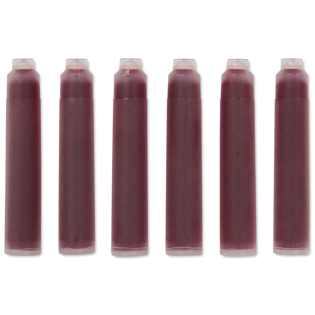 Open in modal - Graf von Faber-Castell Fountain Pen Cartridges - Burned Orange, Pkg of 6