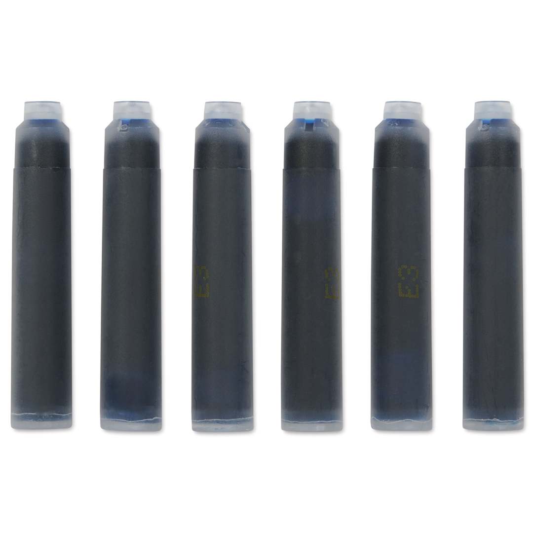 Open in modal - Graf von Faber-Castell Fountain Pen Cartridges - Gulf Blue, Pkg of 6