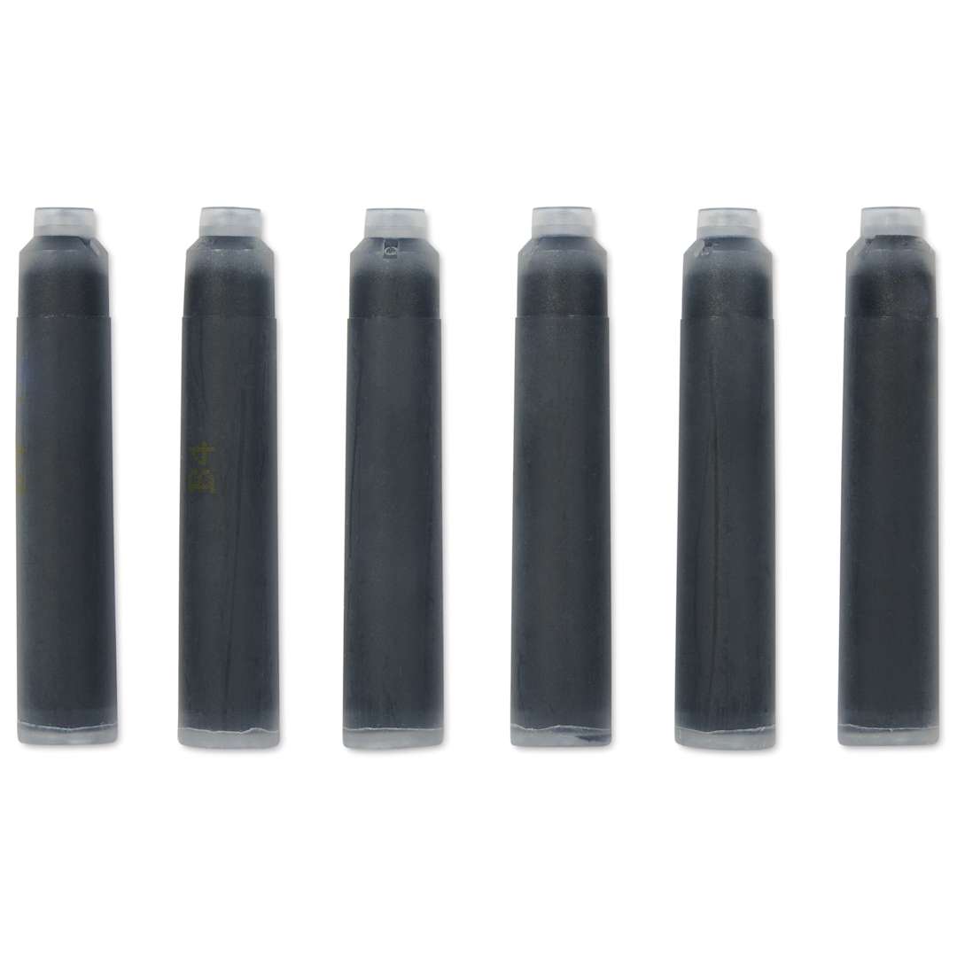 Open in modal - Graf von Faber-Castell Fountain Pen Cartridges - Midnight Blue, Pkg of 6