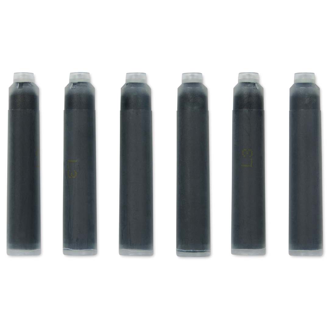 Open in modal - Graf von Faber-Castell Fountain Pen Cartridges - Moss Green, Pkg of 6