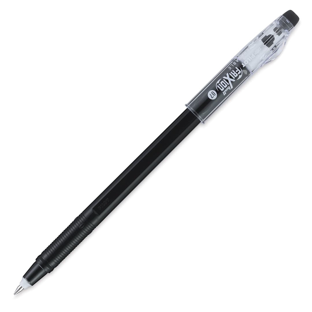 Open in modal - Pilot FriXion Erasable Color Stick - Black, cap off