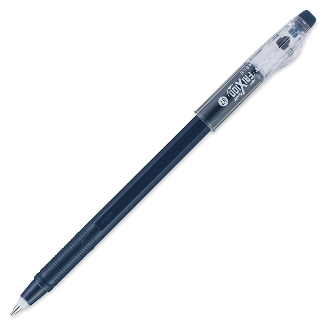 Open in modal - Pilot FriXion Erasable Color Stick - Navy, cap off