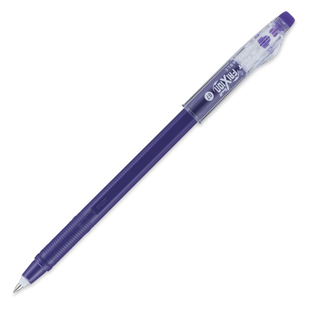 Open in modal - Pilot FriXion Erasable Color Stick - Purple, cap off