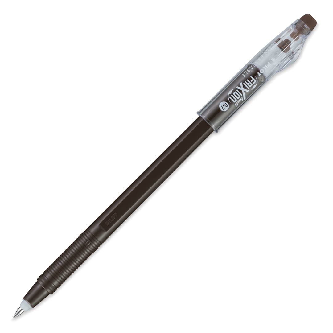 Open in modal - Pilot FriXion Erasable Color Stick - Brown, cap off