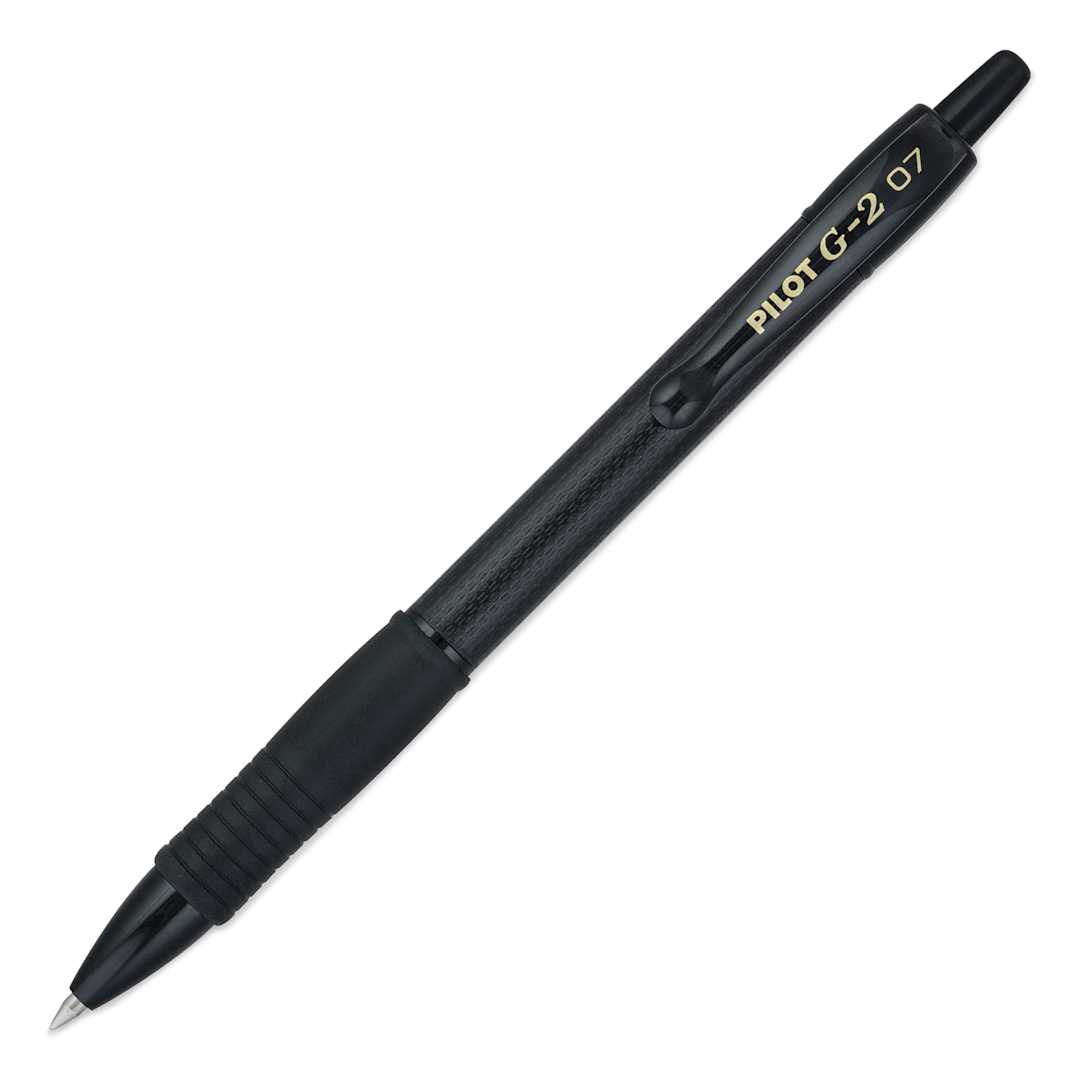 Open in modal - Pilot G2 Edge Retractable Gel Pen - Black, 0.7 mm, Fine