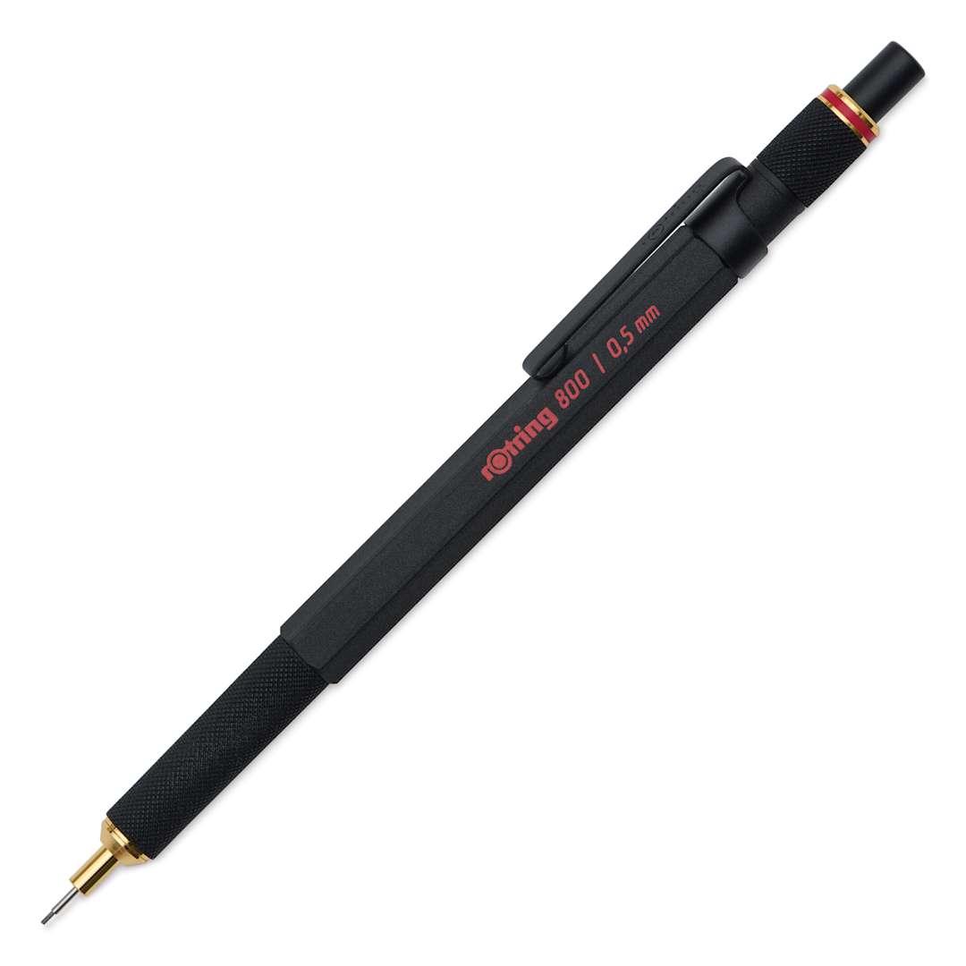 Open in modal - Rotring 800 Mechanical Pencil - Black, 0.5 mm