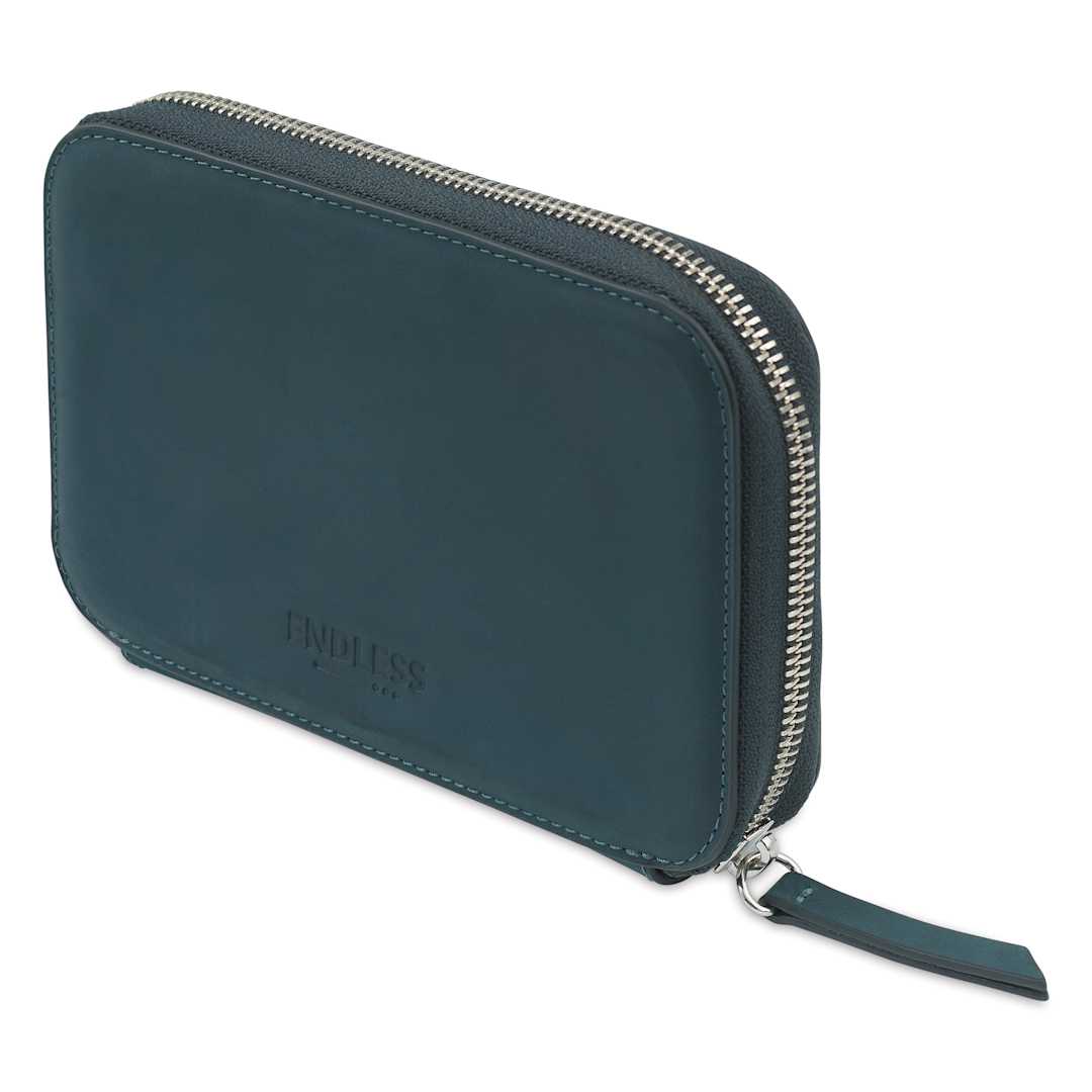 Open in modal - Endless Companion 5 Pen Pouch - Blue, pen case standing