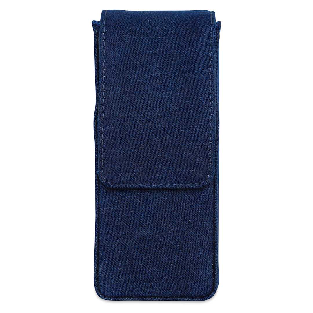 Open in modal - Girologio 3 Denim Pen Case - Cotton Denim