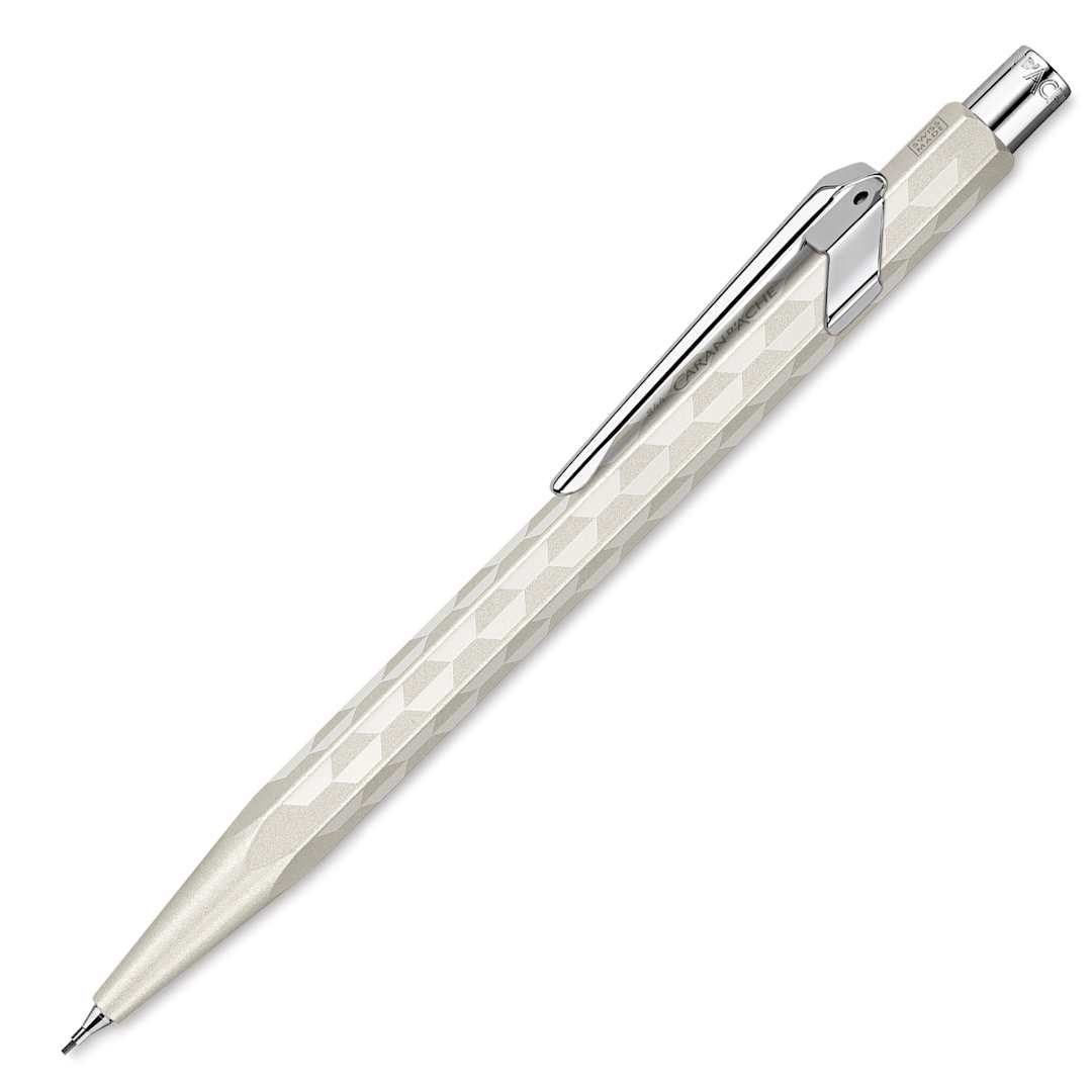 Open in modal - Caran d’Ache Alpine Frost Special Edition 849 Mechanical Pencil - White, 0.5 mm