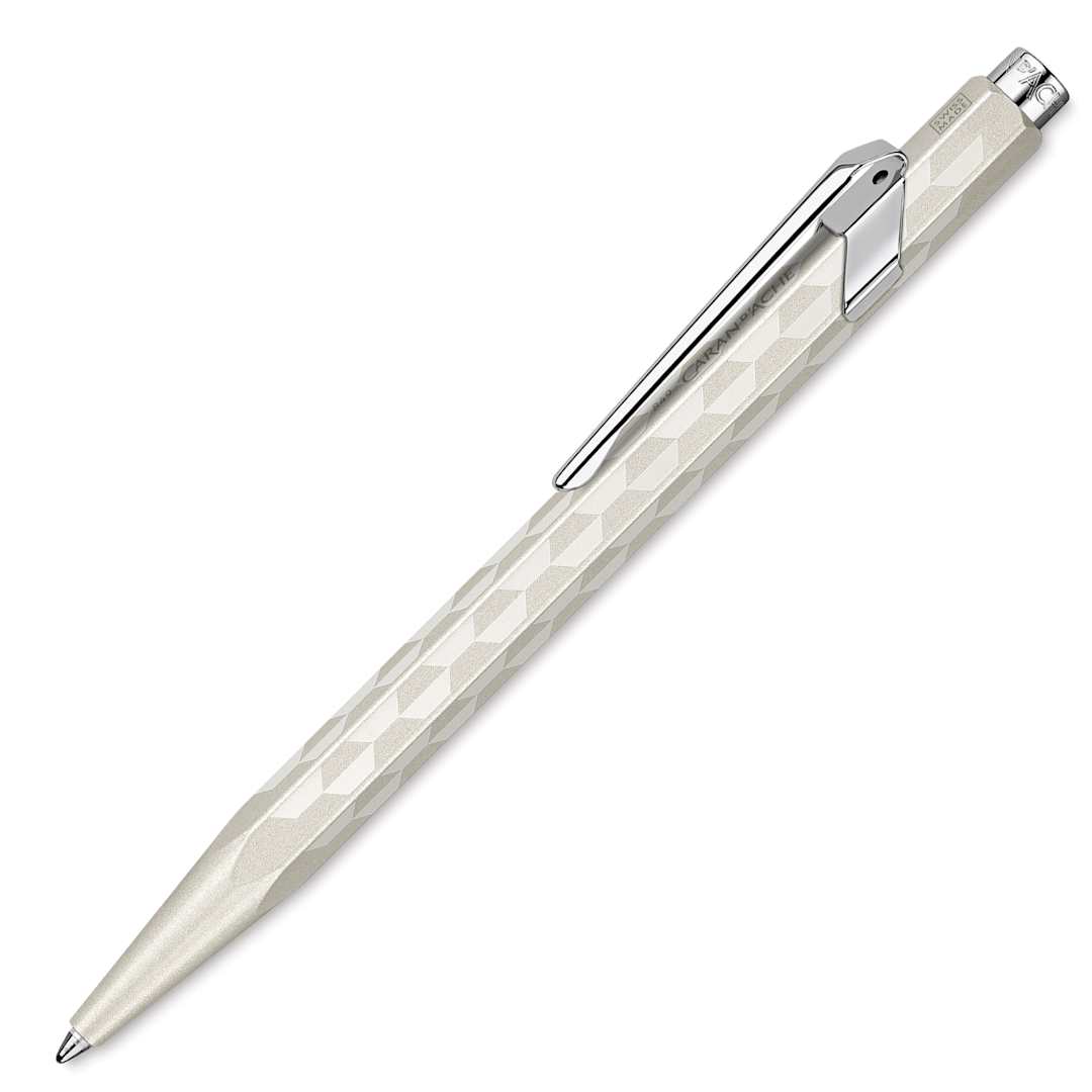 Open in modal - Caran d’Ache Alpine Frost Special Edition 849 Ballpoint Pen - White